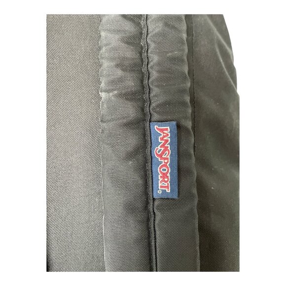 Jansport Red & White Floral Pattern Backpack With Front Pocket & Padded Straps - Picture 6 of 10